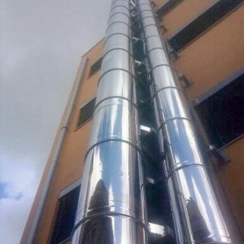Chimneys 32m high